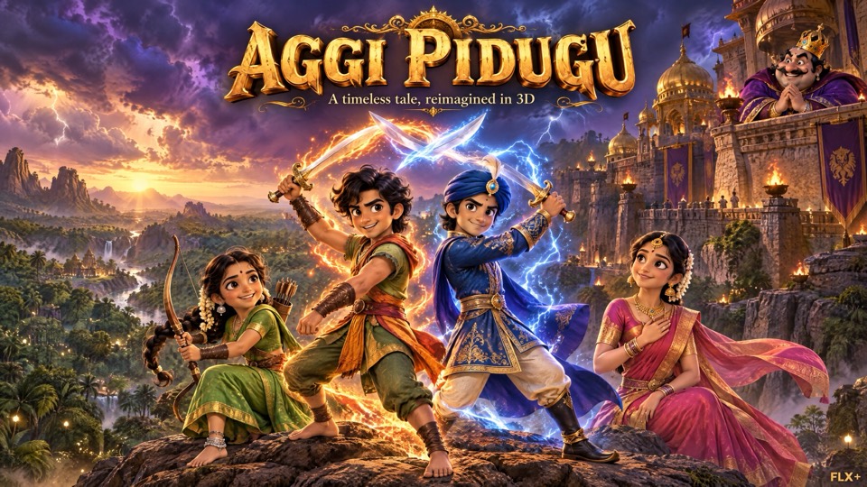 Aggi Pidugu, 3D concept art