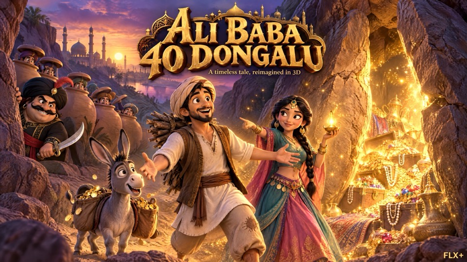 Ali Baba 40 Dongalu 3D concept art