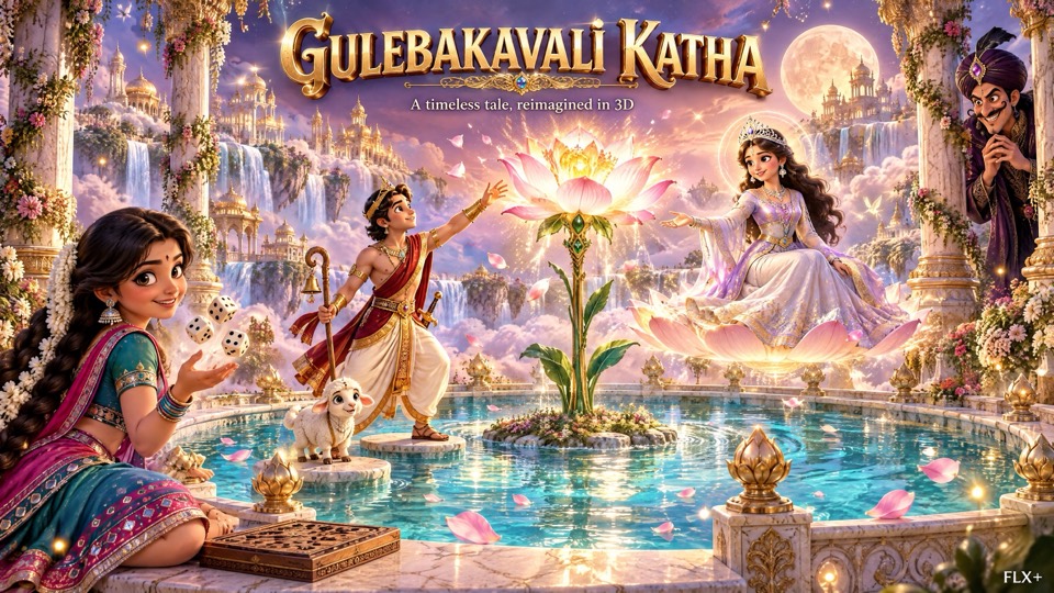 Gulebakavali Katha, 3D concept art