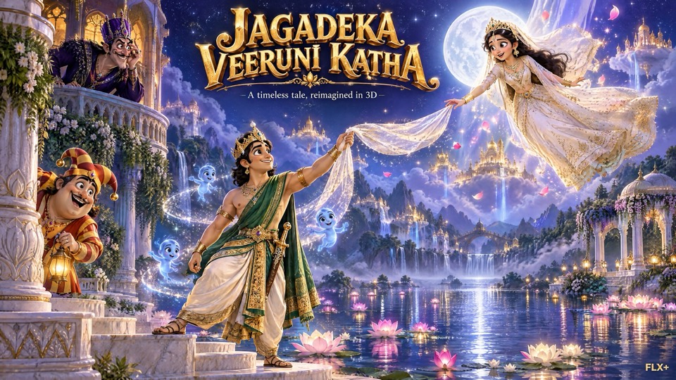 Jagadeka Veeruni Katha, 3D concept art