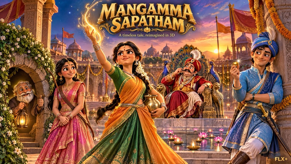 Mangamma Sapatham, 3D concept art