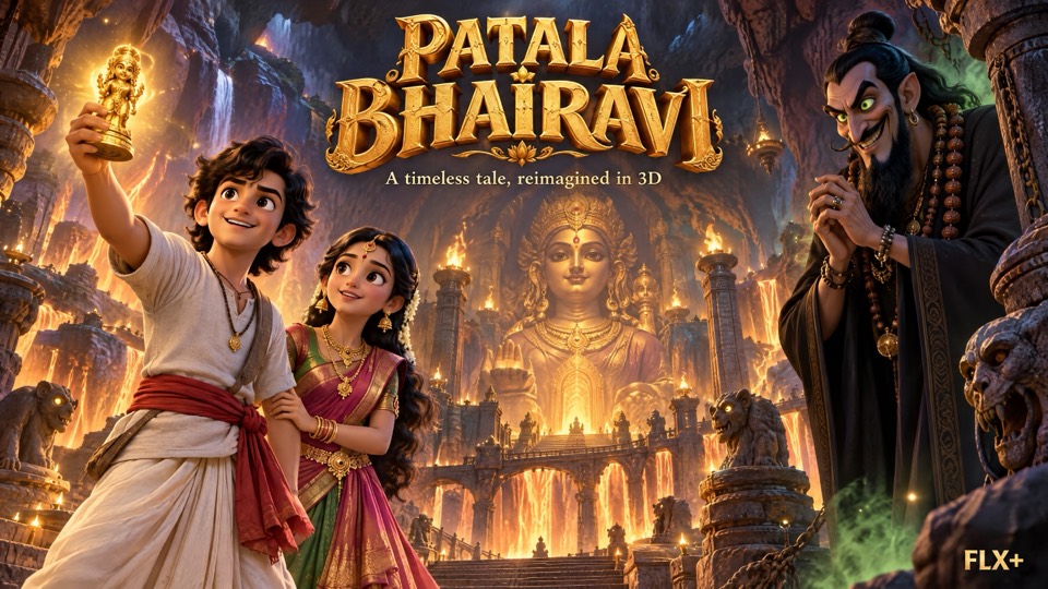 Patala Bhairavi 3D concept art