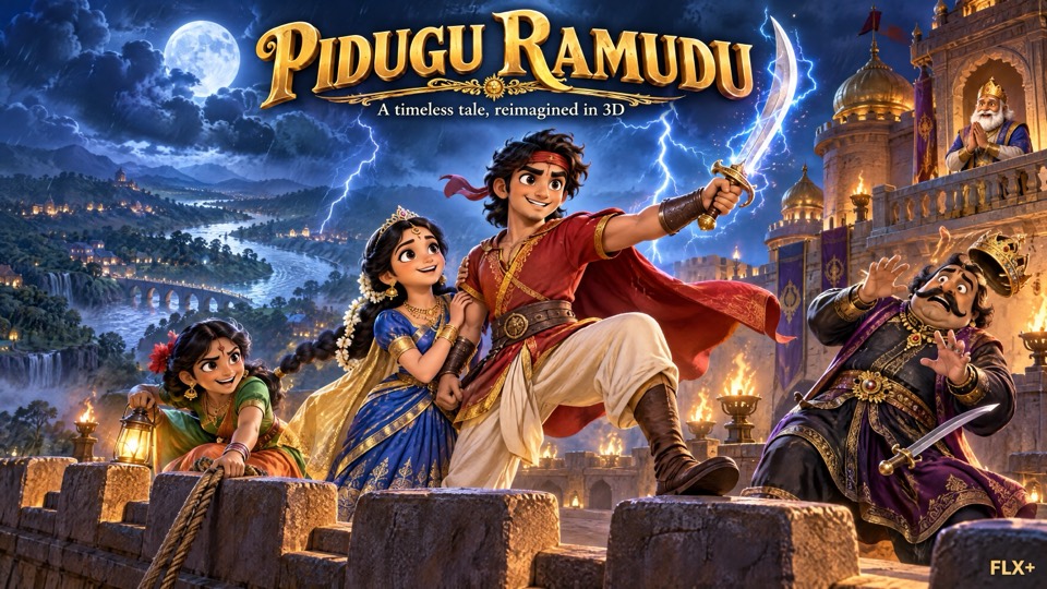 Pidugu Ramudu, 3D concept art