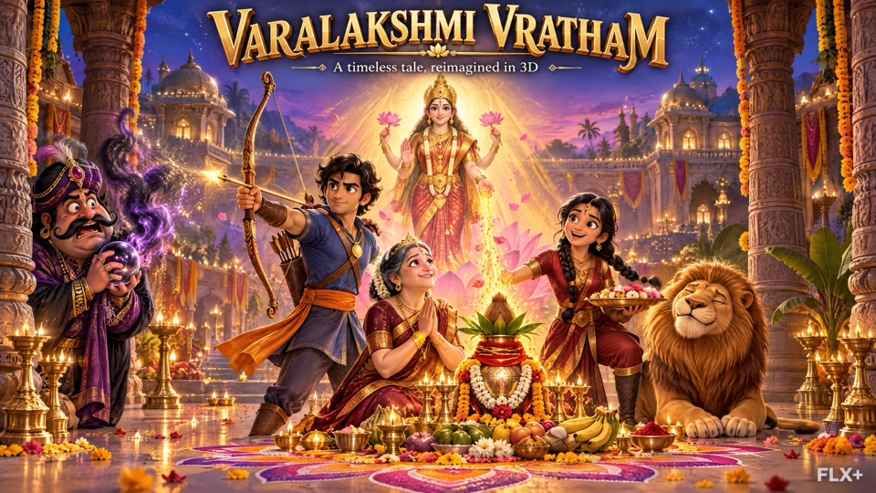 Varalakshmi Vratham, 3D concept art